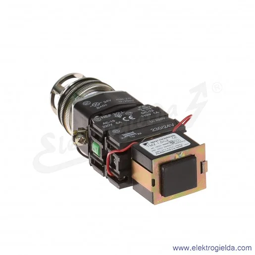 Przycisk sterowniczy NEF30 UKLTbXY 230/24V biały kryty podświetlany uszczelniony 30mm 1NO+1NC Przycisk sterowniczy NEF30 UKLTbXY 230/24V biały kryty podświetlany uszczelniony 30mm 1NO+1NC