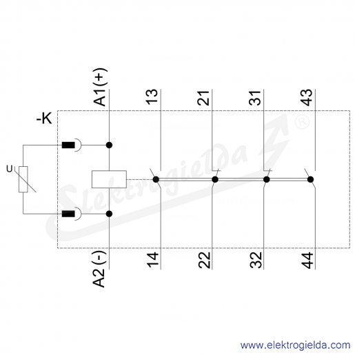 Schemat obwodu Schemat obwodu