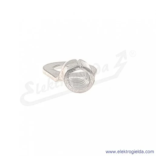 Końcówka oczkowa 6/6 wykonana z blachy miedzianej cynowanej galwanicznie Końcówka oczkowa 6/6 wykonana z blachy miedzianej cynowanej galwanicznie