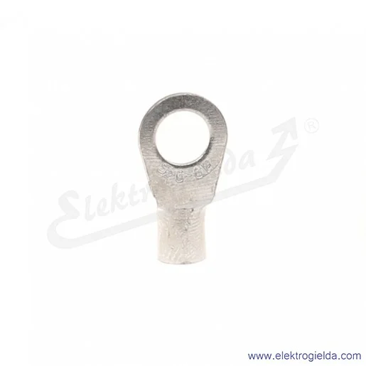 Końcówka oczkowa 2,5/3,5 wykonana z blachy miedzianej cynowanej galwanicznie Końcówka oczkowa 2,5/3,5 wykonana z blachy miedzianej cynowanej galwanicznie