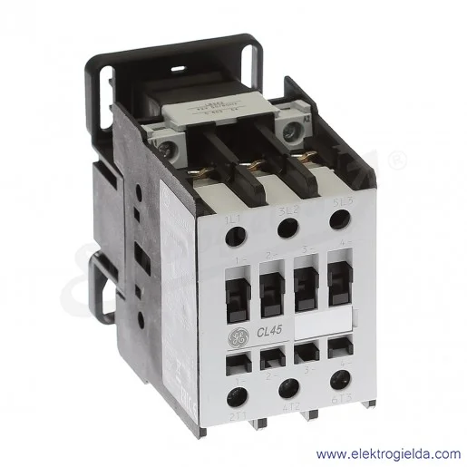 Stycznik CL45A300M2 42V AC 50/60 HZ, 18.5KW/400V AC-3, 60A AC-1, 3-polowy Stycznik CL45A300M2 42V AC 50/60 HZ, 18.5KW/400V AC-3, 60A AC-1, 3-polowy