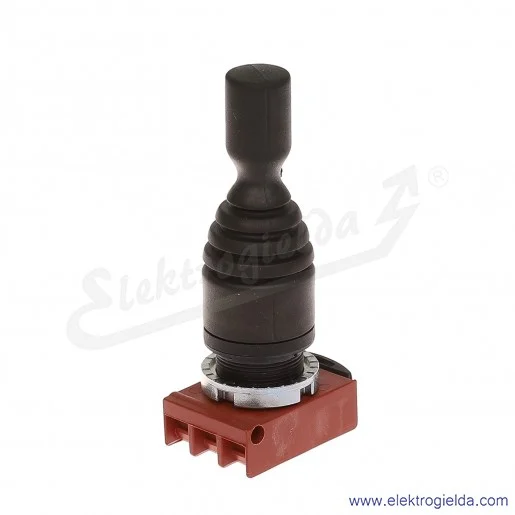 Joystick P9XMN4F czarny z ramką montażową okrągły 5 położeiowy stabilny Joystick P9XMN4F czarny z ramką montażową okrągły 5 położeiowy stabilny