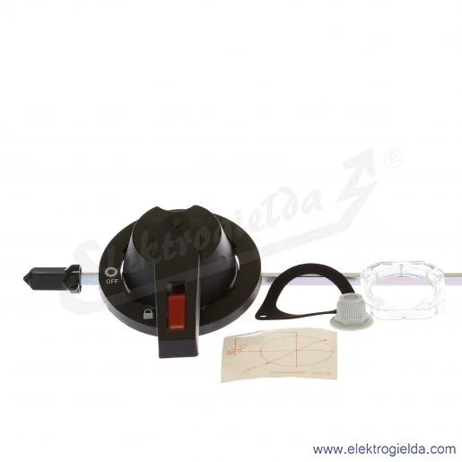 Pokrętło czarne + przedłużenie 400mm do Dilos 1/2 Pokrętło czarne + przedłużenie 400mm do Dilos 1/2