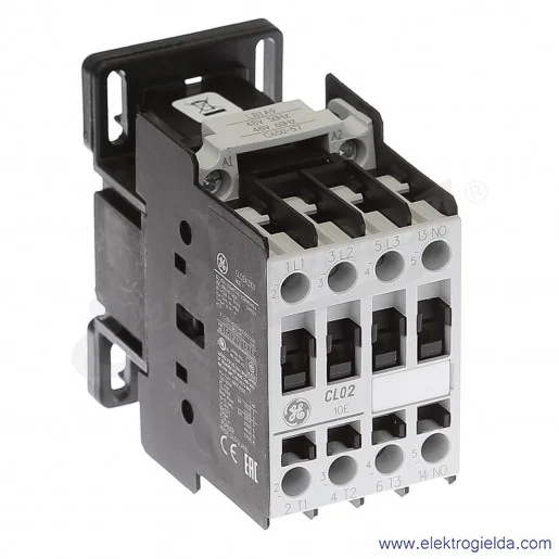 Stycznik CL02A310T9 48V AC 50/60 HZ, 1NO, 7.5KW/400V AC-3, 32A AC-1, 3-polowy Stycznik CL02A310T9 48V AC 50/60 HZ, 1NO, 7.5KW/400V AC-3, 32A AC-1, 3-polowy
