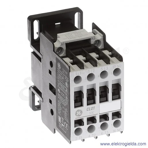 Stycznik CL01A310T6 230V AC 50/60 HZ, 1NO, 5.5KW/400V AC-3, 25A AC-1, 3-polowy Stycznik CL01A310T6 230V AC 50/60 HZ, 1NO, 5.5KW/400V AC-3, 25A AC-1, 3-polowy