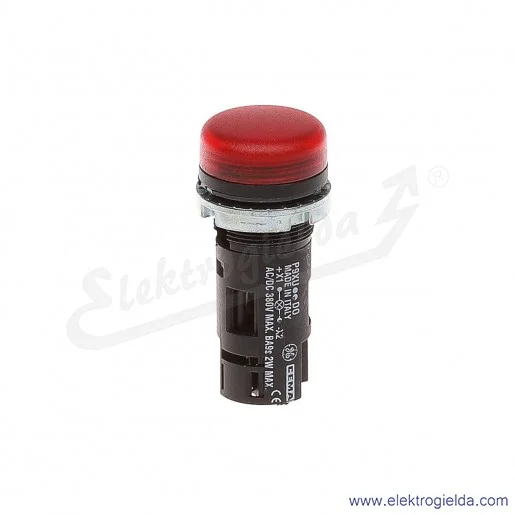 Lampka sygnalizacyjna P9XURDD0 Lc czerwona do źródła światła z bagnetem Ba9s pełne napięcie AC/DC max. 2W Lampka sygnalizacyjna P9XURDD0 Lc czerwona do źródła światła z bagnetem Ba9s pełne napięcie AC/DC max. 2W