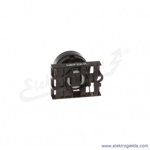 Napęd przycisku NEF22 Ks czarny kryty samopowrotny Napęd przycisku NEF22 Ks czarny kryty samopowrotny