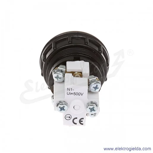 Przycisk sterowniczy N-1 1KPz zielony kryty 1NO+1NC Przycisk sterowniczy N-1 1KPz zielony kryty 1NO+1NC