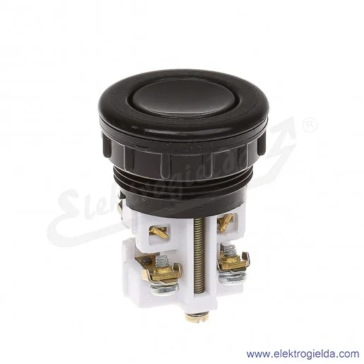 Przycisk sterowniczy N-1 1KPs czarny kryty 1NO+1NC Przycisk sterowniczy N-1 1KPs czarny kryty 1NO+1NC