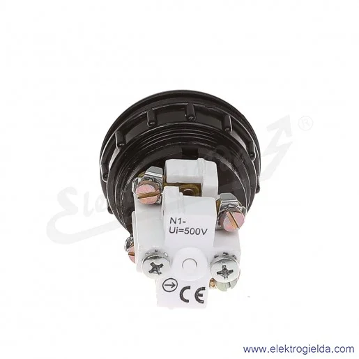 Przycisk sterowniczy N-1 1KPg żółty kryty 1NO+1NC Przycisk sterowniczy N-1 1KPg żółty kryty 1NO+1NC