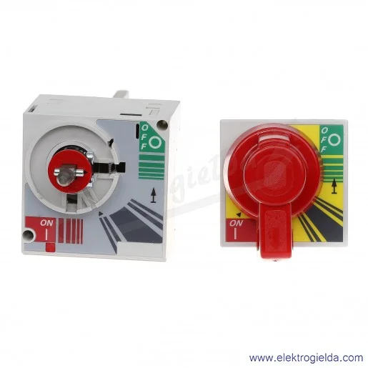 Napęd obrotowy FDNRDV/5 pośredni czerwony do FD Napęd obrotowy FDNRDV/5 pośredni czerwony do FD