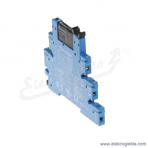 Przekaźnikowy moduł sprzęgający 38.51.0.024.0060 1P 24V AC/DC elektromechaniczny Przekaźnikowy moduł sprzęgający 38.51.0.024.0060 1P 24V AC/DC elektromechaniczny