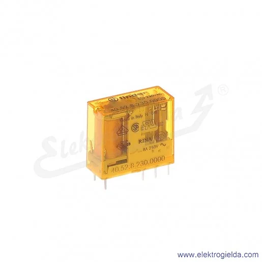 Przekaźnik elektromagnetyczny 40.52.8.230.0000 2P 230V AC Przekaźnik elektromagnetyczny 40.52.8.230.0000 2P 230V AC