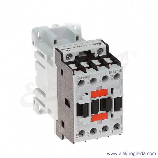 Stycznik BF1210D024 24VDC Ith 28A AC3/400V 5,7KW, 1NO Stycznik BF1210D024 24VDC Ith 28A AC3/400V 5,7KW, 1NO