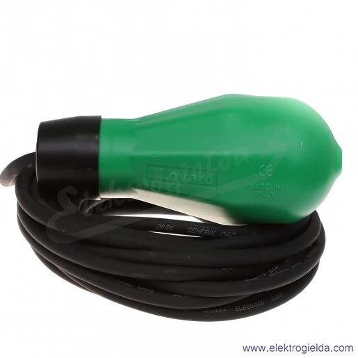 Czujnik pływakowy LVFSN1B10 przewód NEOPREN 5m do brudnej wody Czujnik pływakowy LVFSN1B10 przewód NEOPREN 5m do brudnej wody