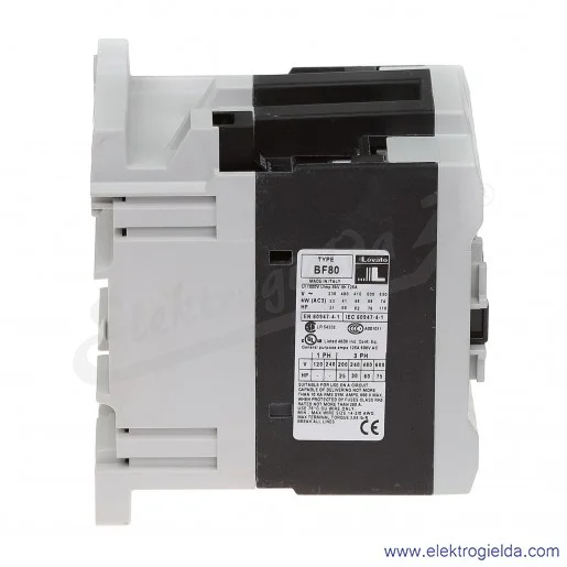 Stycznik BF8000A230 230VAC Ith 115A AC3/400V 45KW Stycznik BF8000A230 230VAC Ith 115A AC3/400V 45KW