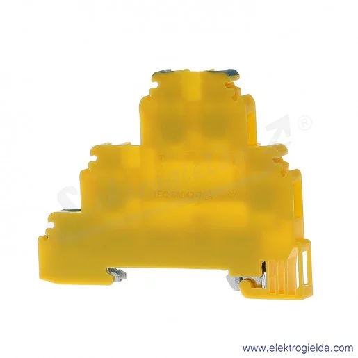 Złączka ZG-G4 PE/L/N gwintowa ochronna 3-piętrowa Złączka ZG-G4 PE/L/N gwintowa ochronna 3-piętrowa