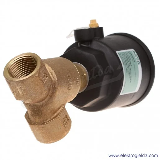 E290B010 zawór pneumatyczny 2/2 NC G1 0-10 bar, korpus mosiężny, gwint wewnętrzny 1 cal E290B010 zawór pneumatyczny 2/2 NC G1 0-10 bar, korpus mosiężny, gwint wewnętrzny 1 cal