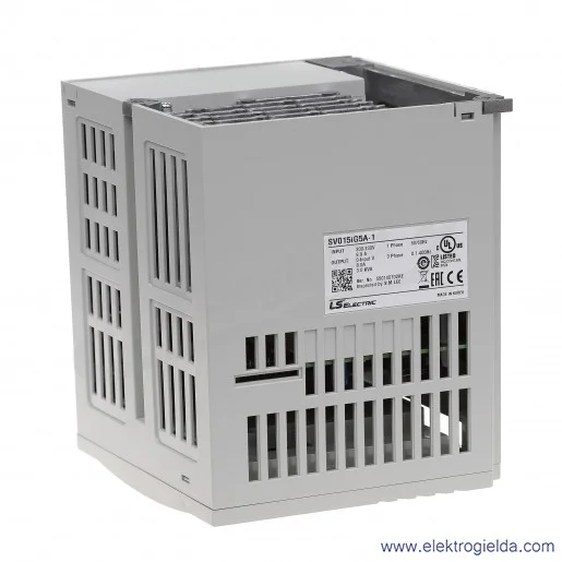 SV015IG5A1 Falownik SV015IG5A-1 1,5 KW 230V 1F wektorowy SV015IG5A1 Falownik SV015IG5A-1 1,5 KW 230V 1F wektorowy