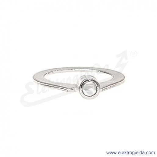 Końcówka oczkowa 2,5/12 wykonana z blachy miedzianej cynowanej galwanicznie Końcówka oczkowa 2,5/12 wykonana z blachy miedzianej cynowanej galwanicznie