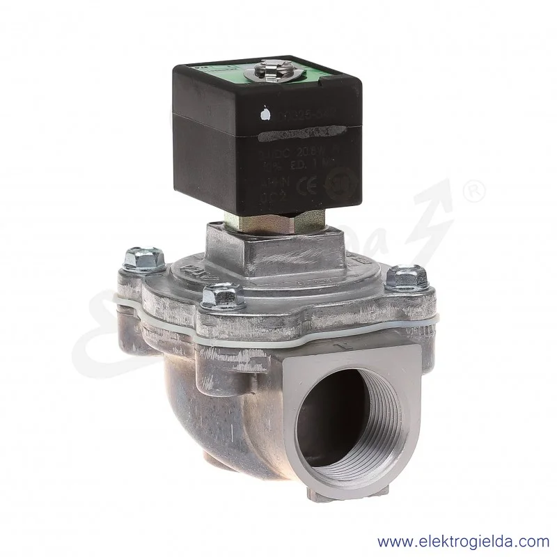 SCG353A044.24VAC zawór strzałowy 2/2 NC G1 0.35-8.5 bar z cewką 24 VAC, korpus aluminiowy, gwint wewnętrzny , cewka 24VAC, zawór SCG353A044.24VAC zawór strzałowy 2/2 NC G1 0.35-8.5 bar z cewką 24 VAC, korpus aluminiowy, gwint wewnętrzny , cewka 24VAC, zawór