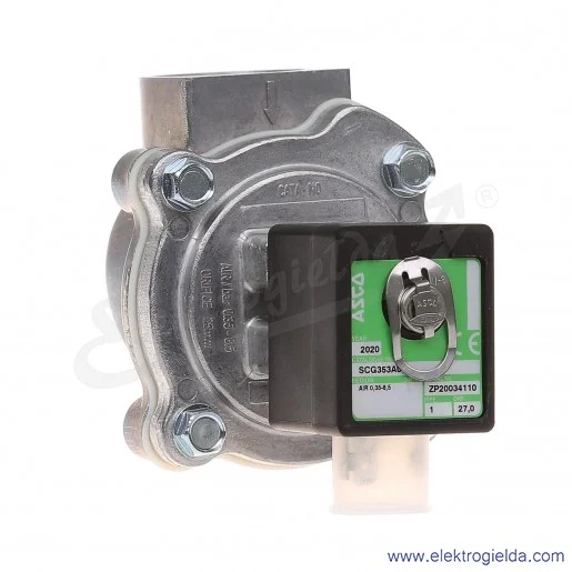 SCG353A044.24VAC zawór strzałowy 2/2 NC G1 0.35-8.5 bar z cewką 24 VAC, korpus aluminiowy, gwint wewnętrzny , cewka 24VAC, zawór SCG353A044.24VAC zawór strzałowy 2/2 NC G1 0.35-8.5 bar z cewką 24 VAC, korpus aluminiowy, gwint wewnętrzny , cewka 24VAC, zawór