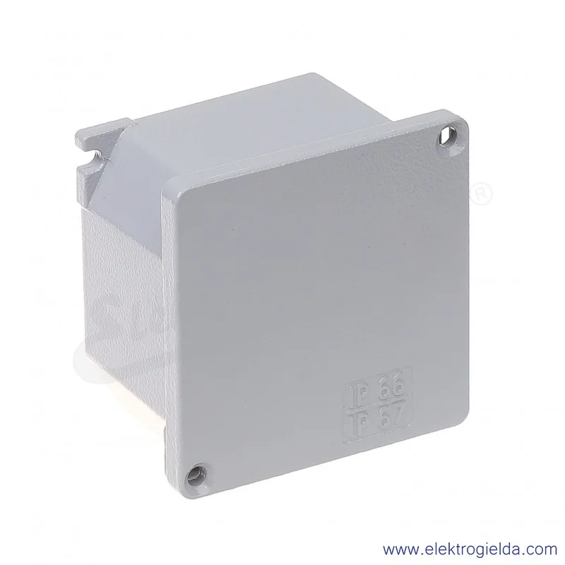 Obudowa seria Alubox 653.00 100x100x59 IP66 aluminiowa Obudowa seria Alubox 653.00 100x100x59 IP66 aluminiowa