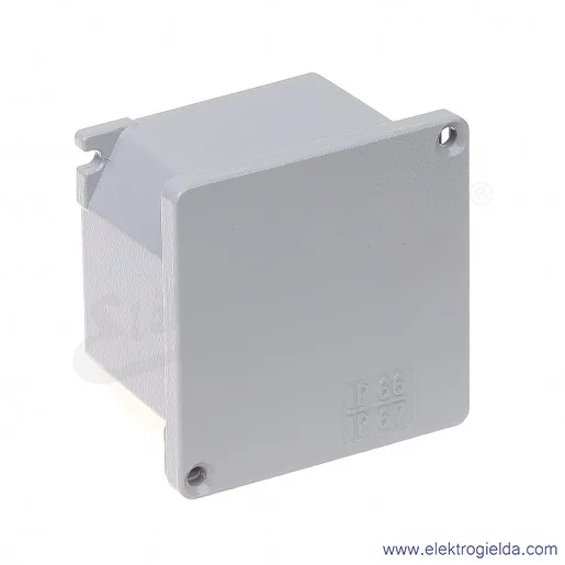Obudowa seria Alubox 653.00 100x100x59 IP66 aluminiowa Obudowa seria Alubox 653.00 100x100x59 IP66 aluminiowa