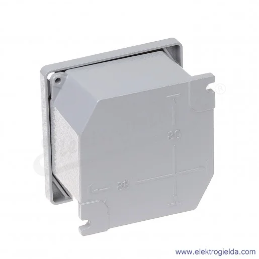 Obudowa seria Alubox 653.00 100x100x59 IP66 aluminiowa Obudowa seria Alubox 653.00 100x100x59 IP66 aluminiowa