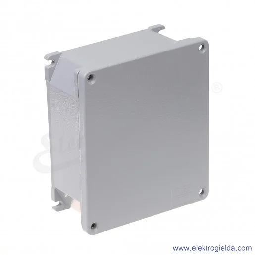 Obudowa seria Alubox 653.02 166x142x64 IP66 aluminiowa Obudowa seria Alubox 653.02 166x142x64 IP66 aluminiowa