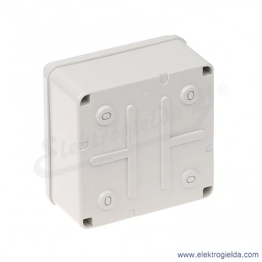 Obudowa seria SCABOX 686.204 100x100x50 mm IP56 pełne wieczko Obudowa seria SCABOX 686.204 100x100x50 mm IP56 pełne wieczko