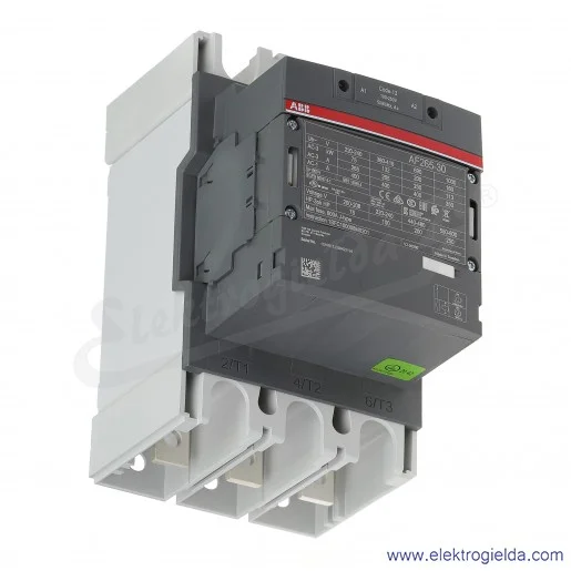Stycznik AF265-30-00-13 100-250V AC/DC, 132KW/400V 265A AC-3, 400A AC-1, 3-polowy Stycznik AF265-30-00-13 100-250V AC/DC, 132KW/400V 265A AC-3, 400A AC-1, 3-polowy