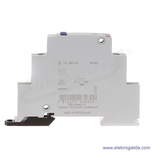 Lampka E219-G niebieska LED 115...250 V AC Lampka E219-G niebieska LED 115...250 V AC