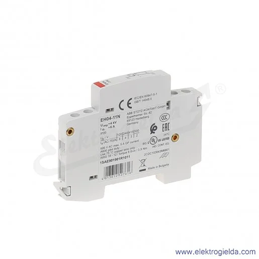 Styk pomocniczy EH04-11N 1NO+1NC do ESBN Styk pomocniczy EH04-11N 1NO+1NC do ESBN