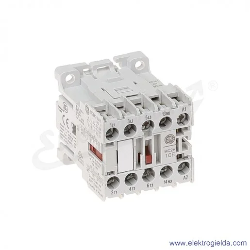 Stycznik MC2A310AT1 24V AC 50/60 HZ, 1NO, 5.5KW/400V AC-3, 20A AC-1, 3-polowy Stycznik MC2A310AT1 24V AC 50/60 HZ, 1NO, 5.5KW/400V AC-3, 20A AC-1, 3-polowy