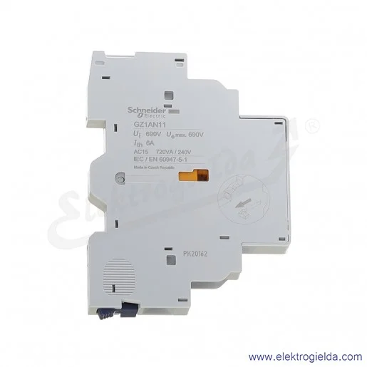 Styki pomocnicze GZ1AN11 Styki pomocnicze GZ1AN11