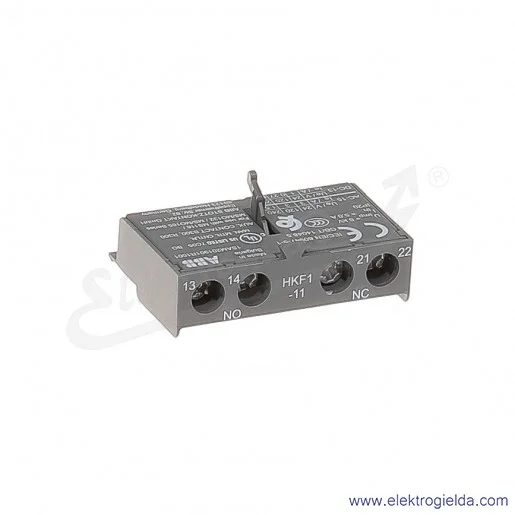 Styk pomocniczy HKF1-11 1NO+1NC do montażu z przodu Styk pomocniczy HKF1-11 1NO+1NC do montażu z przodu