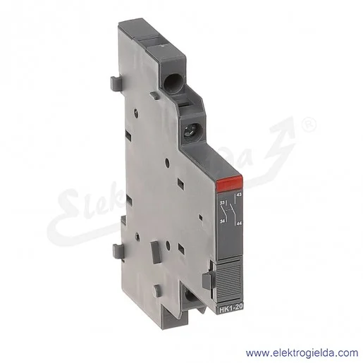 Styk pomocniczy HK1-20 2NO do montażu z boku Styk pomocniczy HK1-20 2NO do montażu z boku