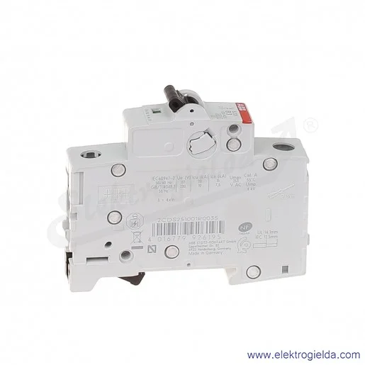 Wyłącznik nadprądowy S201-B3 1P B 3A AC 6kA Wyłącznik nadprądowy S201-B3 1P B 3A AC 6kA