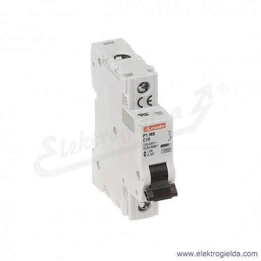 Wyłącznik nadprądowy P1MB1PC10 C10A 1P 10kA AC Wyłącznik nadprądowy P1MB1PC10 C10A 1P 10kA AC