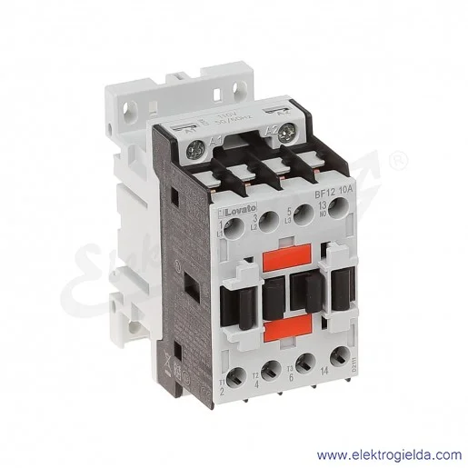 Stycznik BF1210A110 110VAC Ith 28A AC3/400V  5,7KW, 1NO Stycznik BF1210A110 110VAC Ith 28A AC3/400V  5,7KW, 1NO