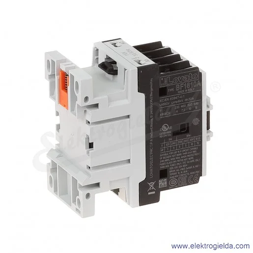 Stycznik BF1810A110 110VAC Ith 32A AC3/400V 7,5KW, 1NO Stycznik BF1810A110 110VAC Ith 32A AC3/400V 7,5KW, 1NO
