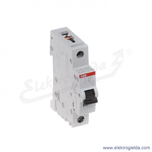 Wyłącznik nadprądowy S201-B1 1P B 1A AC 6kA Wyłącznik nadprądowy S201-B1 1P B 1A AC 6kA