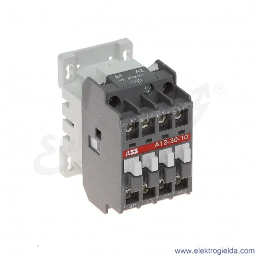 Stycznik A12-30-10 48V AC 50/60 HZ, 1NO, 5.5KW/400V AC-3, 27A AC-1, 3-polowy Stycznik A12-30-10 48V AC 50/60 HZ, 1NO, 5.5KW/400V AC-3, 27A AC-1, 3-polowy