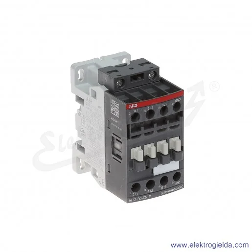 Stycznik AF12-30-10-11 24-60V AC/DC, 1NO, 5.5KW/400V 12A AC-3, 28A AC-1, 3-polowy Stycznik AF12-30-10-11 24-60V AC/DC, 1NO, 5.5KW/400V 12A AC-3, 28A AC-1, 3-polowy