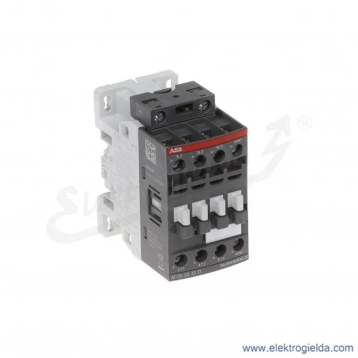 Stycznik AF09-30-10-13 100-250V AC/DC, 1NO, 4KW/400V 9A AC-3, 25A AC-1, 3-polowy Stycznik AF09-30-10-13 100-250V AC/DC, 1NO, 4KW/400V 9A AC-3, 25A AC-1, 3-polowy