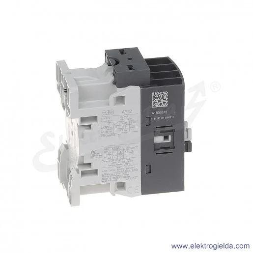 Stycznik AF12-30-01-13 100-250V AC/DC, 1NC, 5.5KW/400V 12A AC-3, 28A AC-1, 3-polowy Stycznik AF12-30-01-13 100-250V AC/DC, 1NC, 5.5KW/400V 12A AC-3, 28A AC-1, 3-polowy