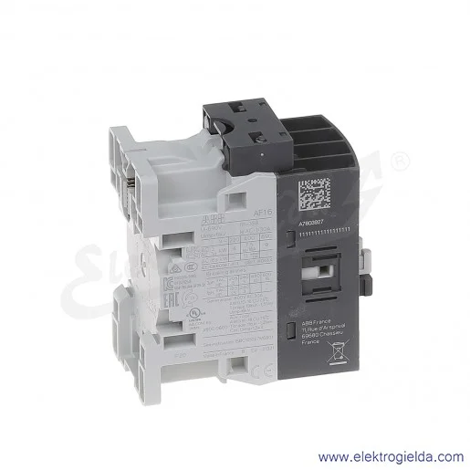 Stycznik AF16-30-01-13 100-250V AC/DC, 1NC, 7.5KW/400V 18A AC-3, 30A AC-1, 3-polowy Stycznik AF16-30-01-13 100-250V AC/DC, 1NC, 7.5KW/400V 18A AC-3, 30A AC-1, 3-polowy