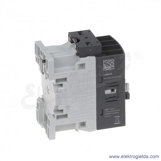 Stycznik AF12-30-10-13 100-250V AC/DC, 1NO, 5.5KW/400V 12A AC-3, 28A AC-1, 3-polowy Stycznik AF12-30-10-13 100-250V AC/DC, 1NO, 5.5KW/400V 12A AC-3, 28A AC-1, 3-polowy