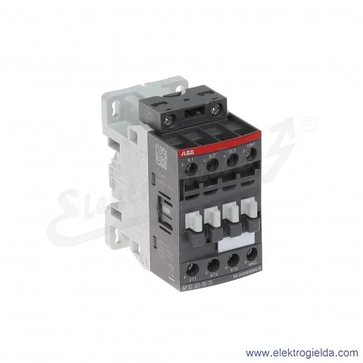 Stycznik AF12-30-10-13 100-250V AC/DC, 1NO, 5.5KW/400V 12A AC-3, 28A AC-1, 3-polowy Stycznik AF12-30-10-13 100-250V AC/DC, 1NO, 5.5KW/400V 12A AC-3, 28A AC-1, 3-polowy